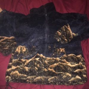 Vintage wildlife sweater